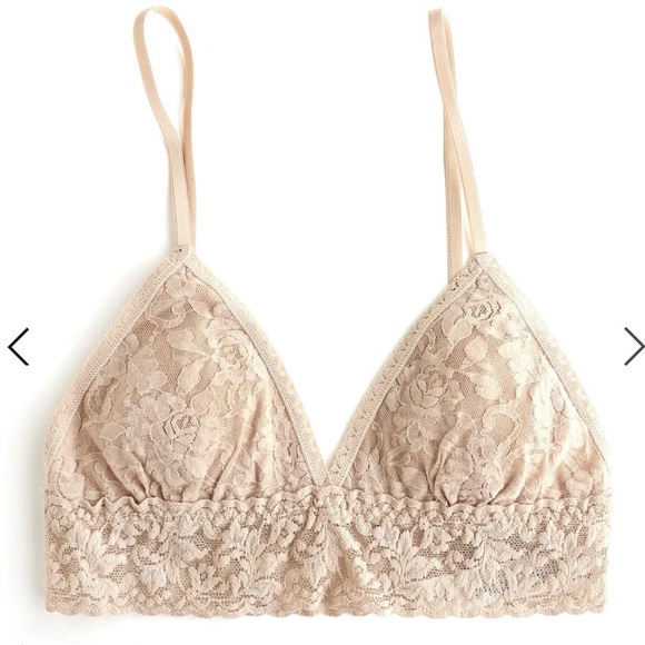 Hanky Panky Intimates & Sleepwear 32 Hanky Panky Nude Lace Bralette Poshmark